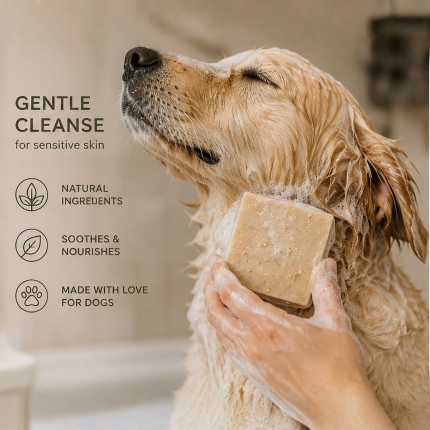 Sensitive Dog Shampoo Bar